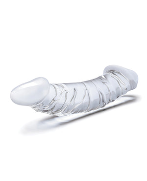 Glas Glas 10.5" Realistic Girthy Glass Double Dong - Clear - Image 4