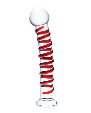 Glas Glas 10" Mr. Swirly Dildo - Red - Image 2