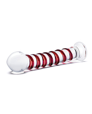 Glas Glas 10" Mr. Swirly Dildo - Red - Image 3
