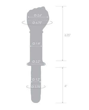 Glas Glas 11" Fist Double Ended w/Handle Grip - Image 4
