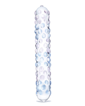 Glas Glas Purple Rose Nubby Glass Dildo - Image 2