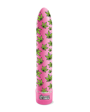 Stoner Vibes Stoner Vibes Pack A Fatty Multi Speed Vibrator - Pink Kush - Image 4