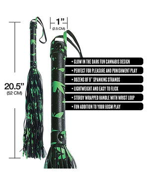 Stoner Vibes Stoner Vibes Glow in the Dark Flogger - Image 4