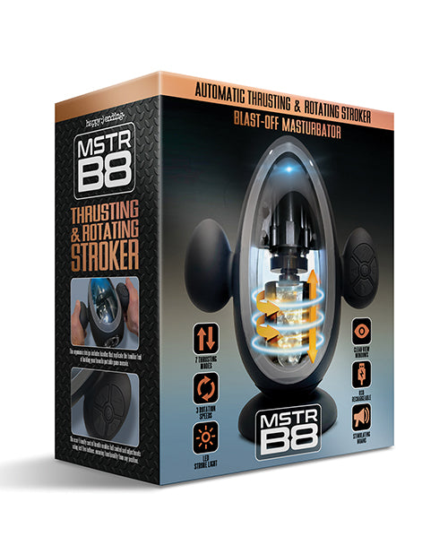 MSTR B8 MSTR B8 Blast Off Automatic Thrusting &amp; Vibrating Stroker