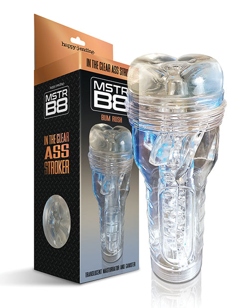 Happy Ending MSTR B8 In the Clear Anal Stroker - Clear