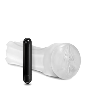 Happy Ending Shower Stroker Vibrating Pussy - Clear - Image 2