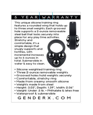 Gender X Gender X Workout Ring - Black - Image 2