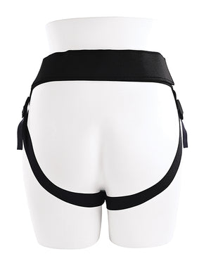 Gender X Gender X Sweet Embrace Dual Motor Strap On Vibe w/Harness - Yellow - Image 4
