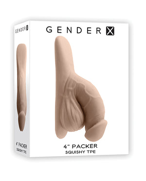 Gender X Gender X 4" Packer - Ivory