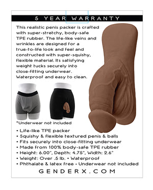 Gender X Gender X 4" Packer - Dark - Image 3