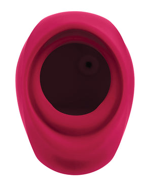 Gender X Gender X Body Kisses Vibrating Suction Massager - Red/Black - Image 5