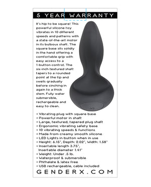 Gender X Gender X Hip To Be Square - Black - Image 3