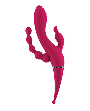 Gender X Gender X Four by Four Vibrator - Burgundy - Image 3