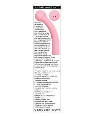 Gender X Gender X Flexi Wand - Pink - Image 5