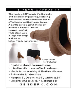Gender X Gender X Silicone Stand To Pee - Dark - Image 3