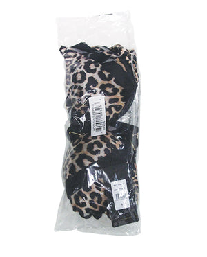 Devon Push Up Bra w/Harness & G-String 3 pc Set - Leopard MD - Image 5