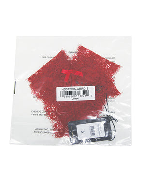 Lana Sheer Lace V-Thong - Red XL - Image 4