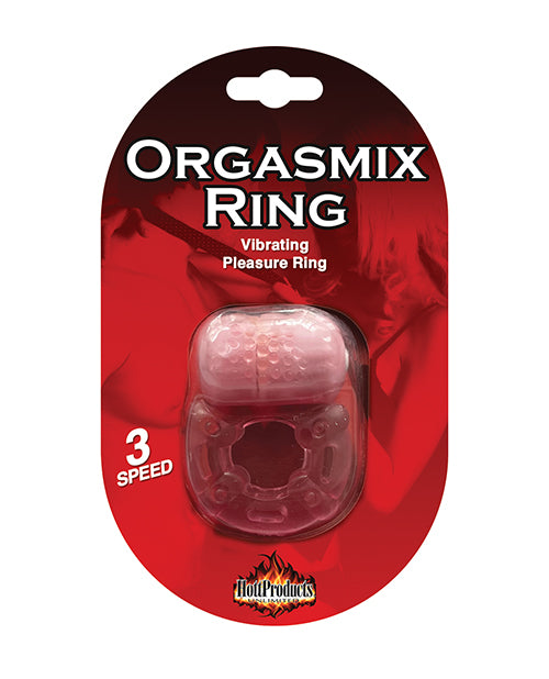 Orgasmix Super Stud Orgasmix Ring Pleasure Ring 3 Speed - Magenta - Image 2