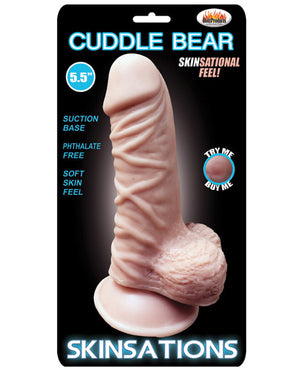 Skinsations Skinsations Cuddle Bear 5.5" Dildo
