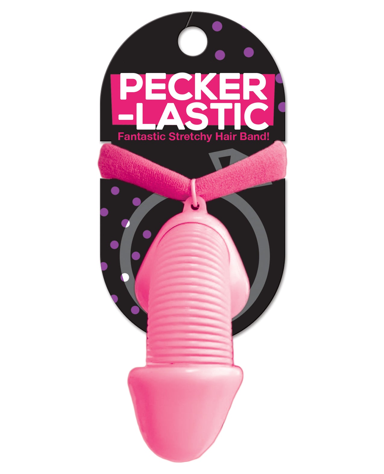 Hott Products Pecker Lastic Hair Tie - Pink