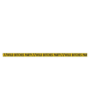 Hott Products Wild Bitches Caution Party Tape - Image 2
