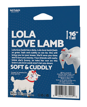 Hott Products Lola Love Lamb Blow Up Sheep - Image 2