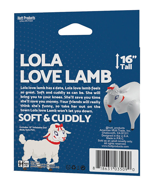 Hott Products Lola Love Lamb Blow Up Sheep - Image 2
