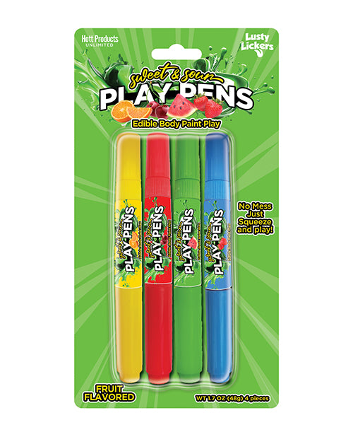 Sweet &amp; Sour Sweet &amp; Sour Flavored Play Pens - Pack of 4