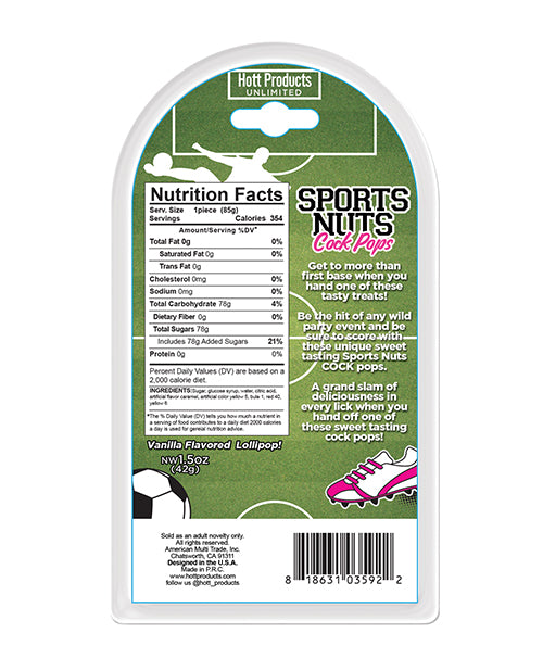 Hott Products Sports Nuts Cock Pop Soccer Balls - Caramel - Image 2