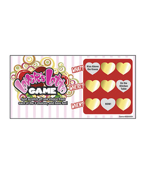 Hott Products Lovers Lotto Game Scratch &amp; Play Sex Game - Image 2