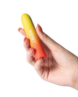 Honey Play Box Fantasy Color Gradient Bullet Vibrator - Yellow - Image 3