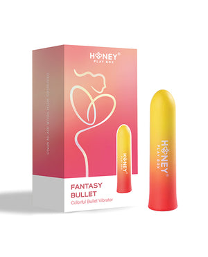 Honey Play Box Fantasy Color Gradient Bullet Vibrator - Yellow - Image 5