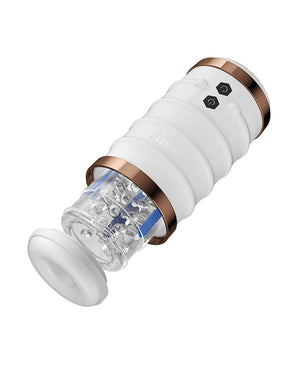 Honey Play Box Warrior Auto Thrusting Male Masturbator - White - Image 2