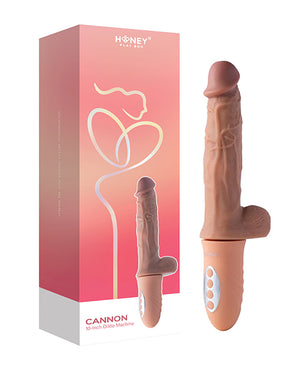 Honey Play Box Cannon 10" Dildo Handheld Sex Machine - Light - Image 5