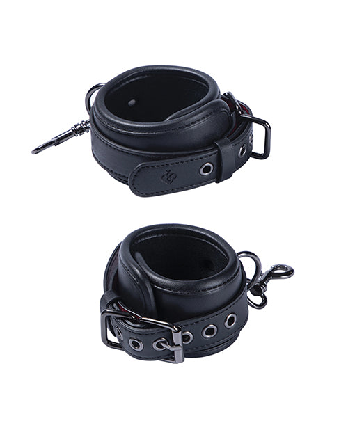 Honey Play Box Kinky Play Box Luxury Bondage Bed Restraint Kit - Black - Image 2