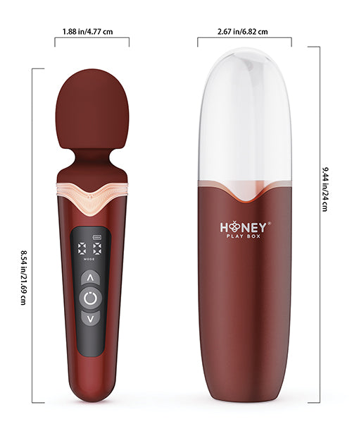 Honey Play Box STORMI Powerful Wand Massager w/Charging Case - Image 2