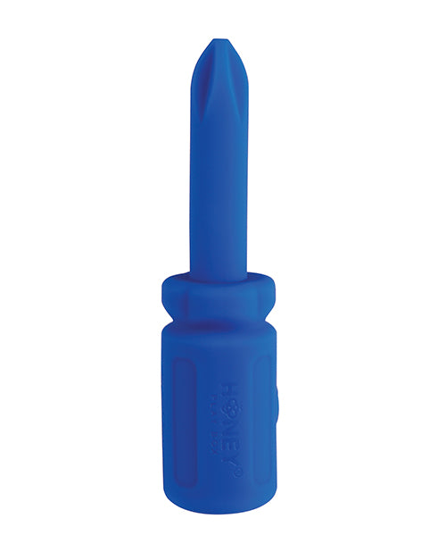 Honey Play Box Sensation Spike the Screwdriver Vibrator - Blue