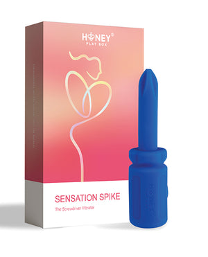 Honey Play Box Sensation Spike the Screwdriver Vibrator - Blue - Image 4