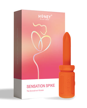 Honey Play Box Sensation Spike the Screwdriver Vibrator - Orange - Image 5