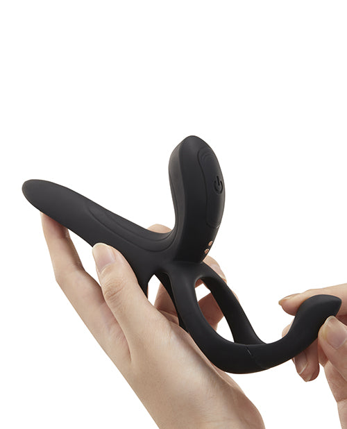 Honey Play Box Pleasure Pivot App-Controlled Couples Vibrators - Black - Image 2