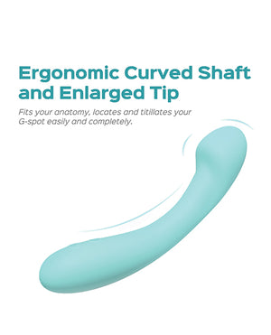 Honey Play Box Delyte G-Spot Vibrator - Mint Green - Image 2