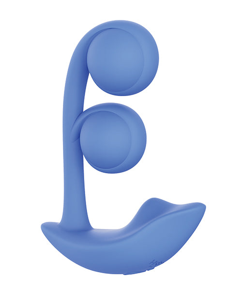 Honey Play Box Melody Twin Balls Clit &amp; G-Spot Vibrator - Blue