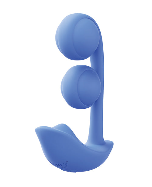 Honey Play Box Melody Twin Balls Clit &amp; G-Spot Vibrator - Blue - Image 2