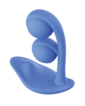 Honey Play Box Melody Twin Balls Clit &amp; G-Spot Vibrator - Blue - Image 3