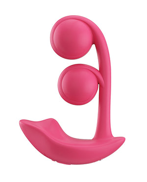 Honey Play Box Melody Twin Balls Clit &amp; G-Spot Vibrator - Pink - Image 2