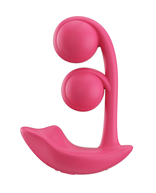 Honey Play Box Melody Twin Balls Clit &amp; G-Spot Vibrator - Pink - Image 2