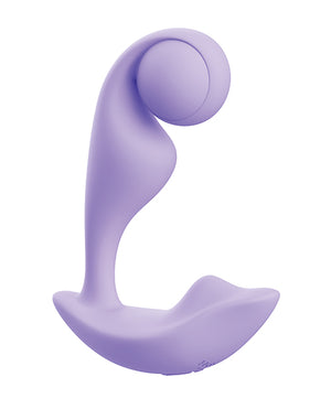 Honey Play Box Trill Wearable Single Ball Dual Vibrator - Purple