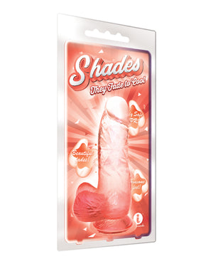 Shades Shades Jelly TPR Gradient Dong Small - Coral - Image 2