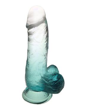 Shades Shades Jelly TPR Gradient Dong Small - Emerald