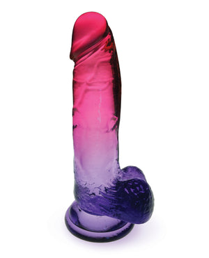 Shades Shades Jelly TPR Gradient Dong Large - Pink/Plum